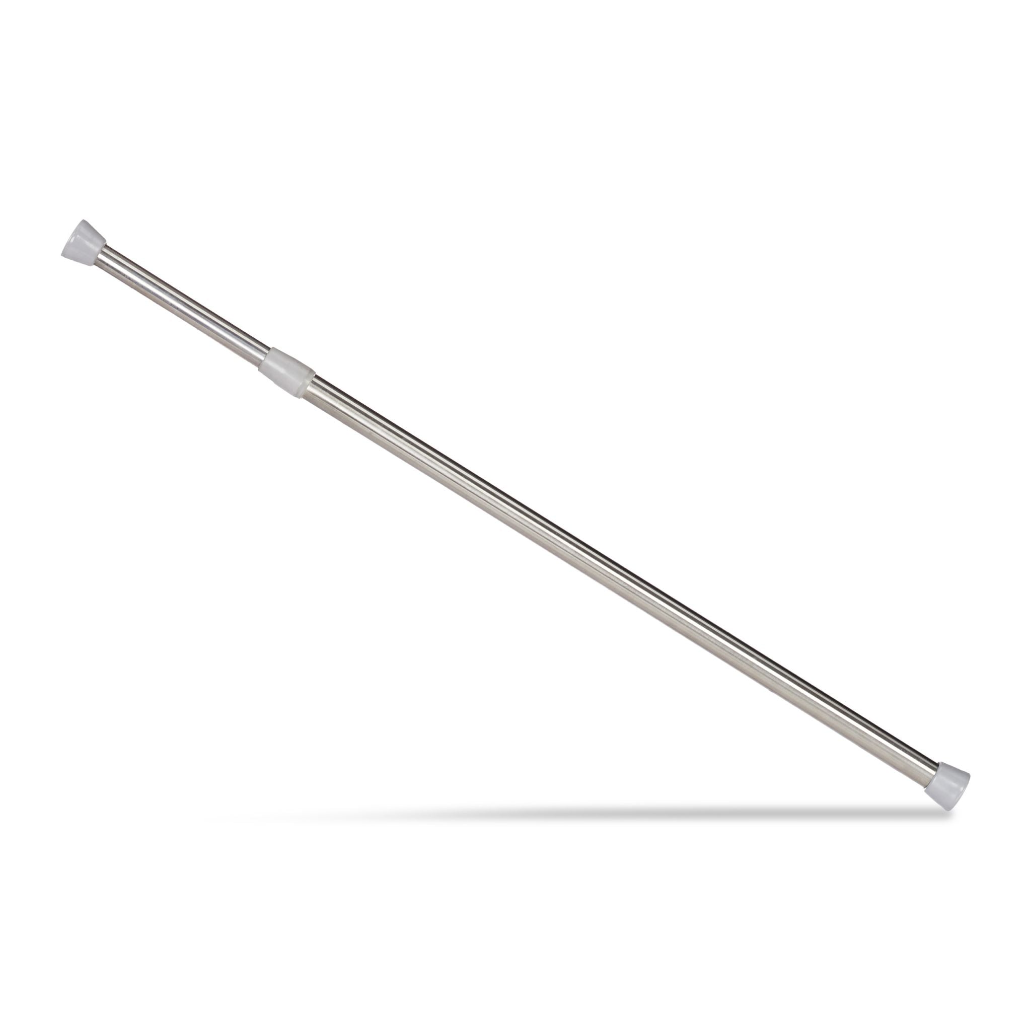 Teleskopstange Edelstahl Silber-Grau von Relaxdays
