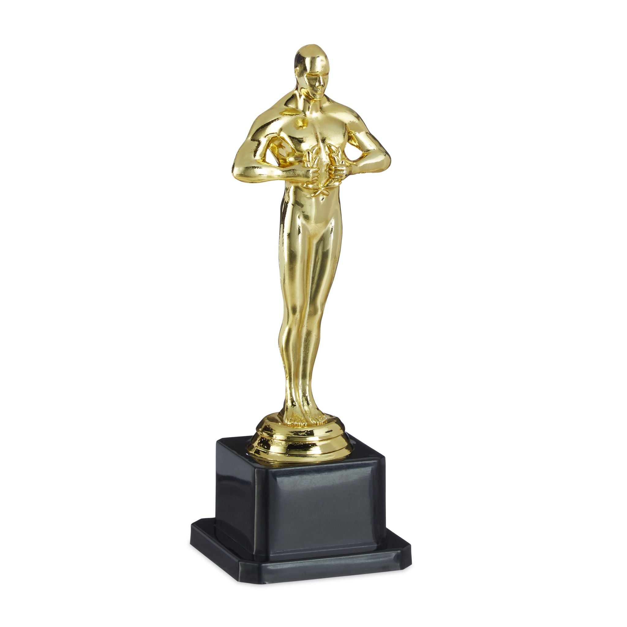 Siegerfigur Gold-Schwarz von Relaxdays