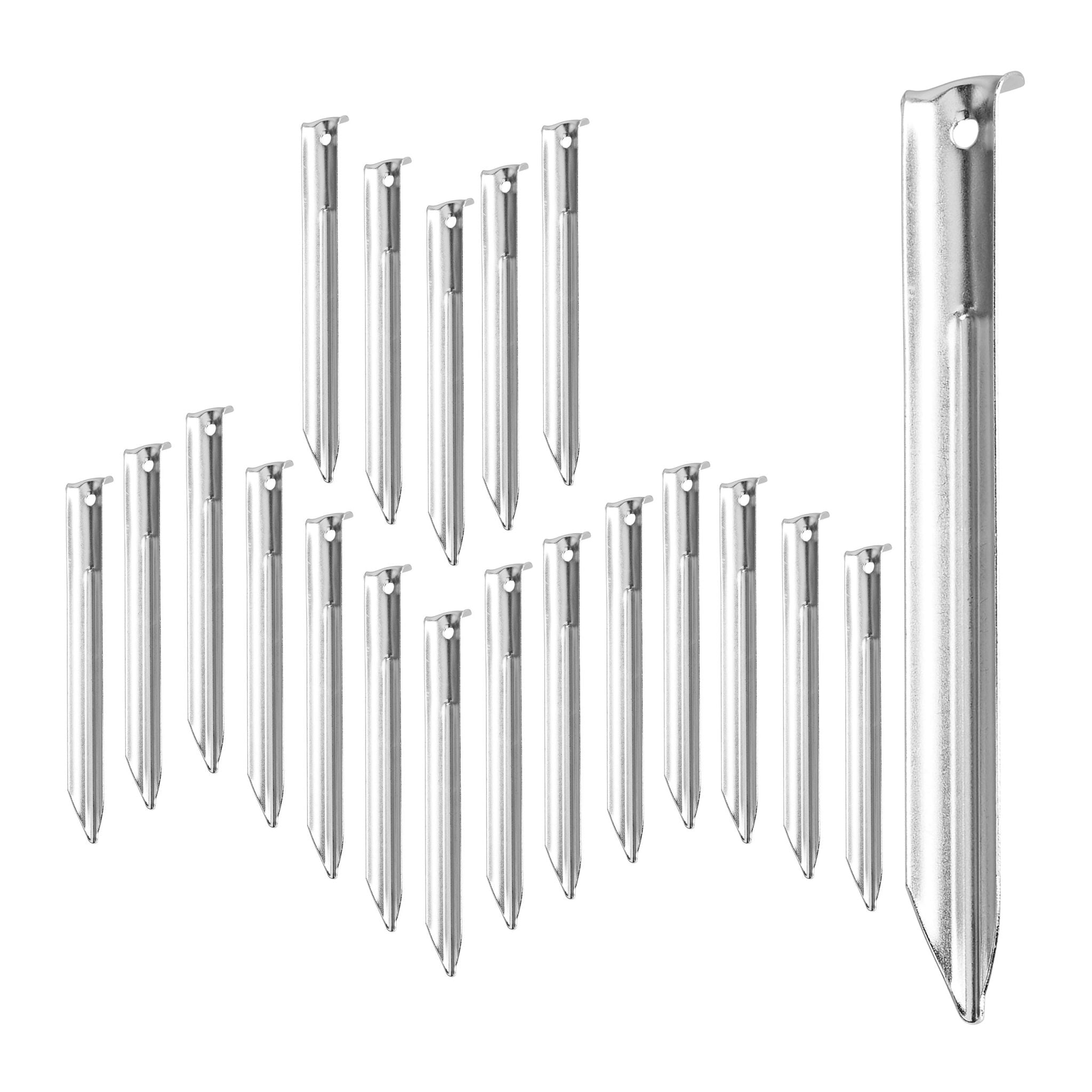 Zeltheringe 20er-Set Silber