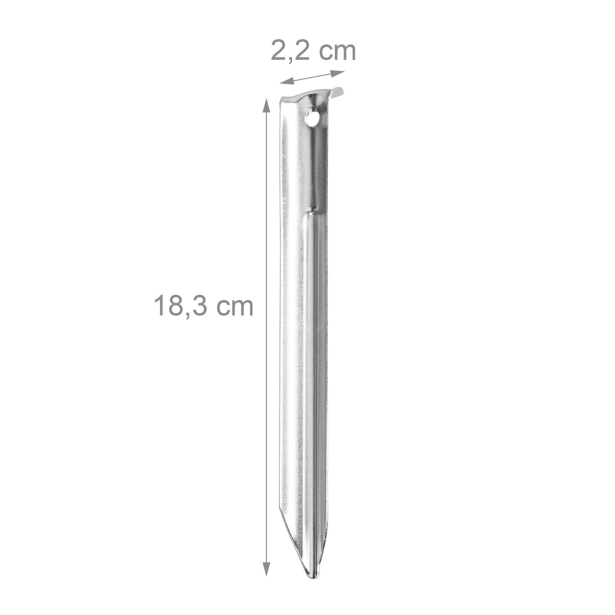Zeltheringe 20er-Set Silber