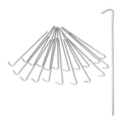 Zeltnagel Stahl 20er-Set Silber