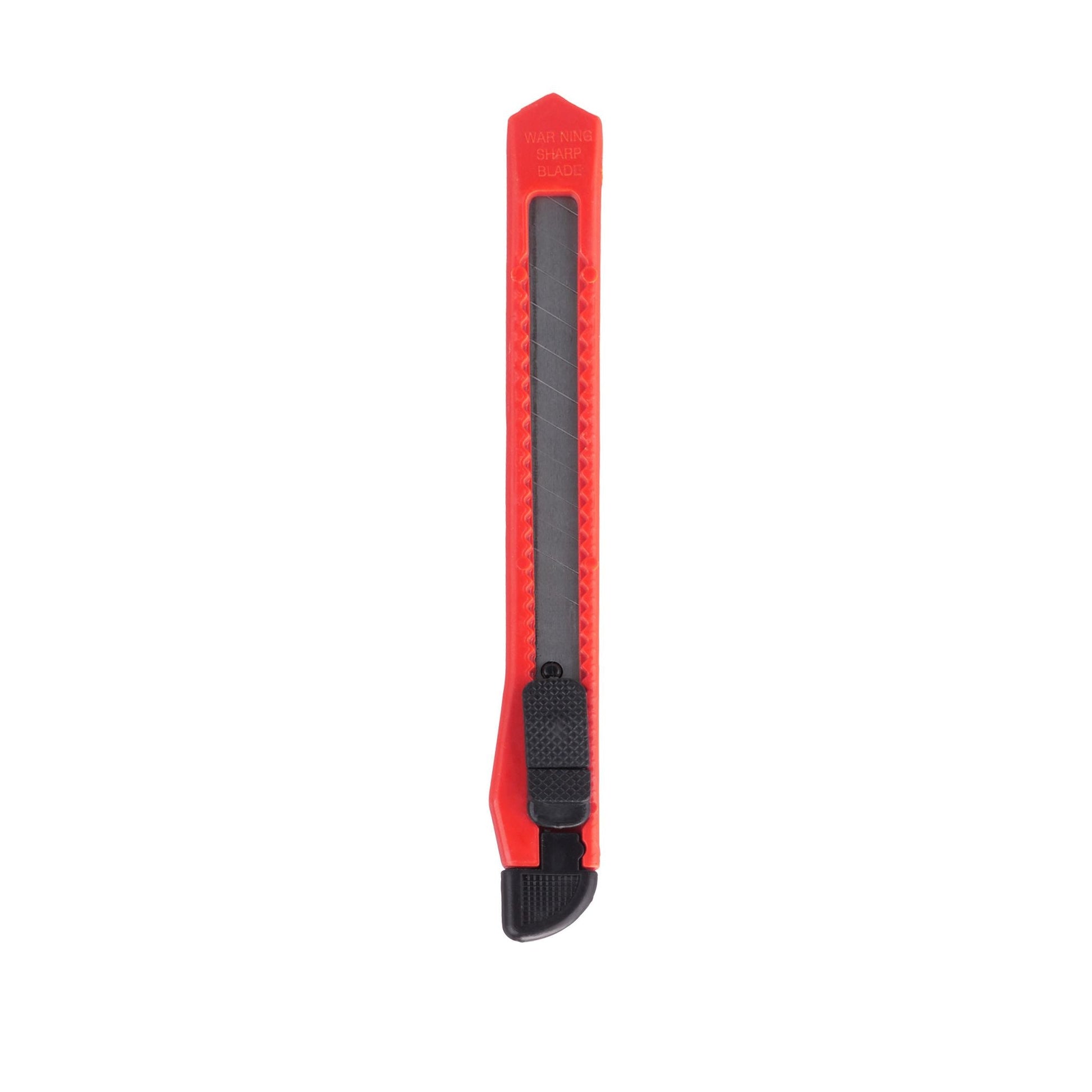 Cuttermesser 100er-Set Rot-Schwarz-Silber von Relaxdays