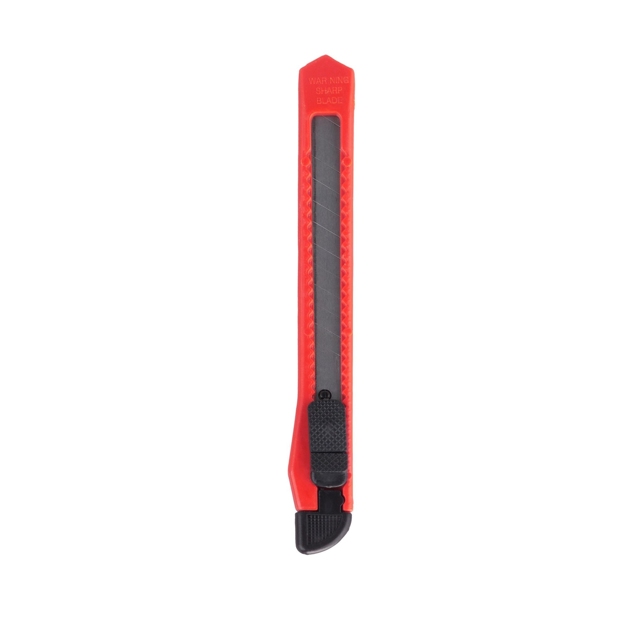 Cuttermesser 100er-Set Rot-Schwarz-Silber von Relaxdays