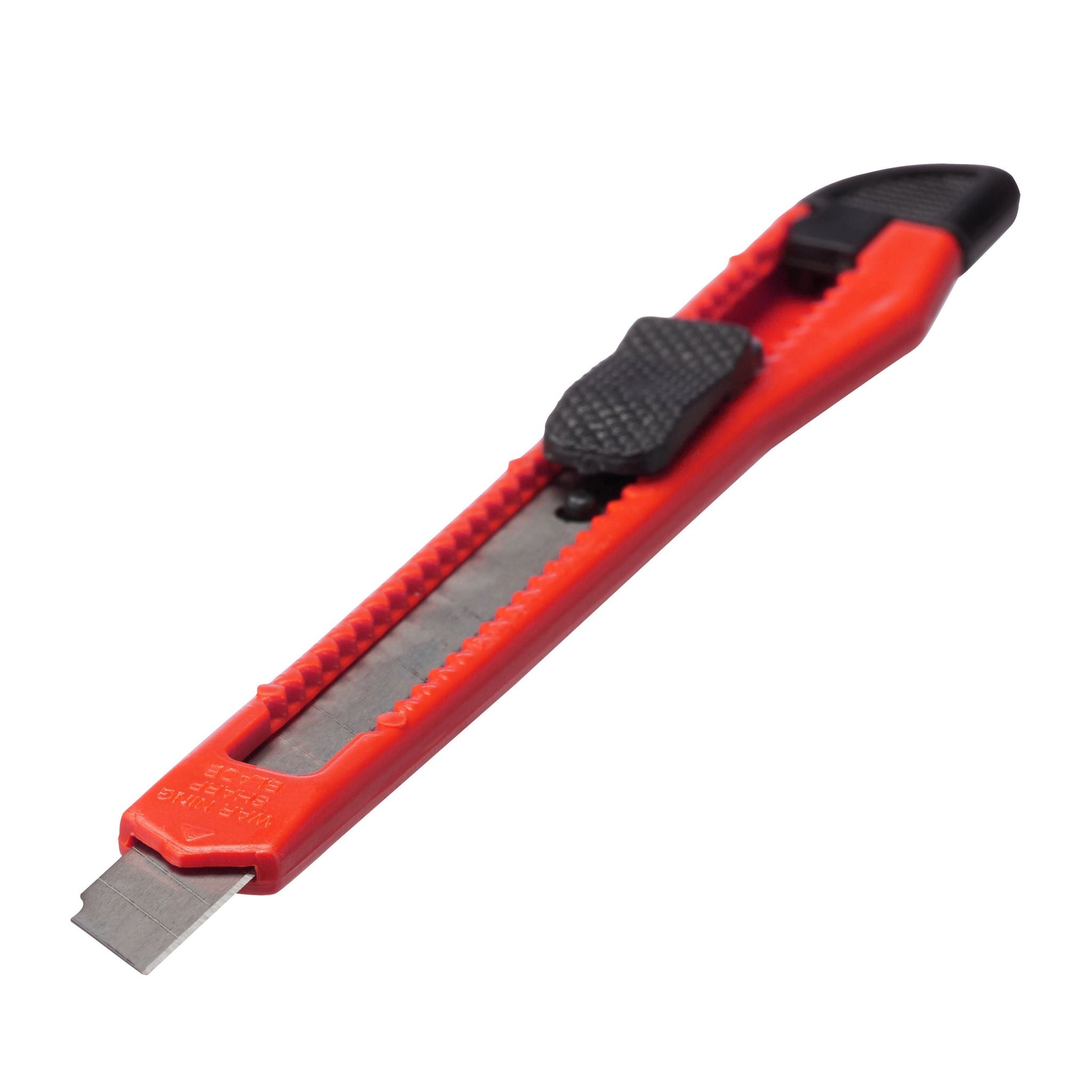 Cuttermesser 100er-Set Rot-Schwarz-Silber von Relaxdays