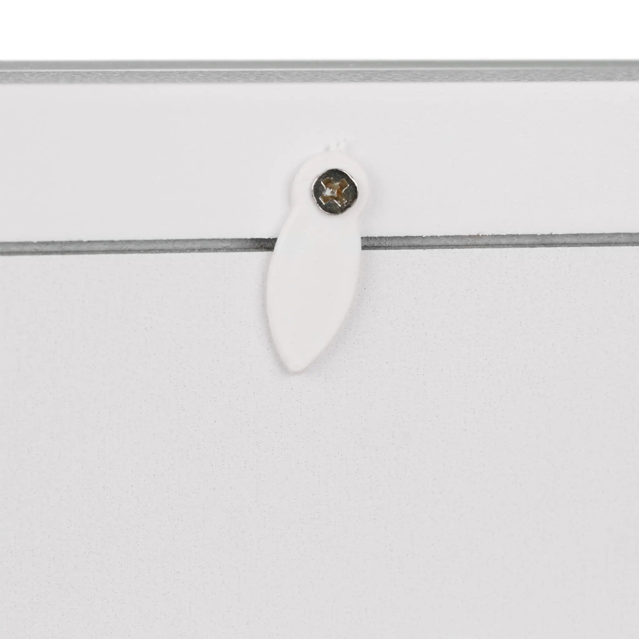 Babybilderrahmen mit Gipsabdruck Weiss von Relaxdays