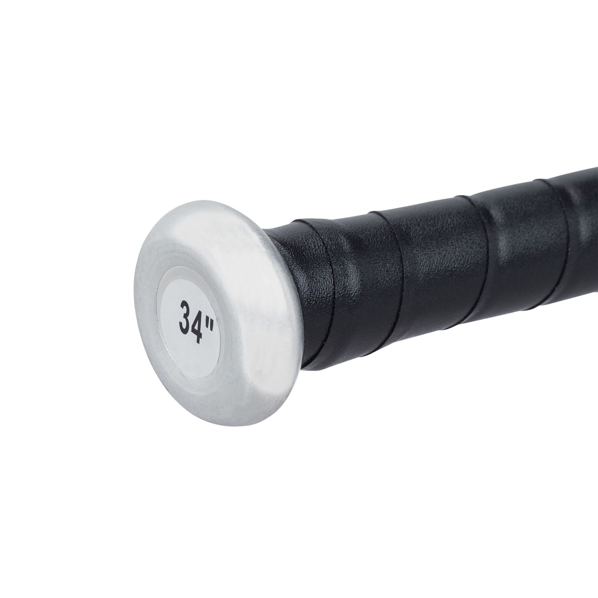 Baseballschläger Aluminium Schwarz-Silber von Relaxdays