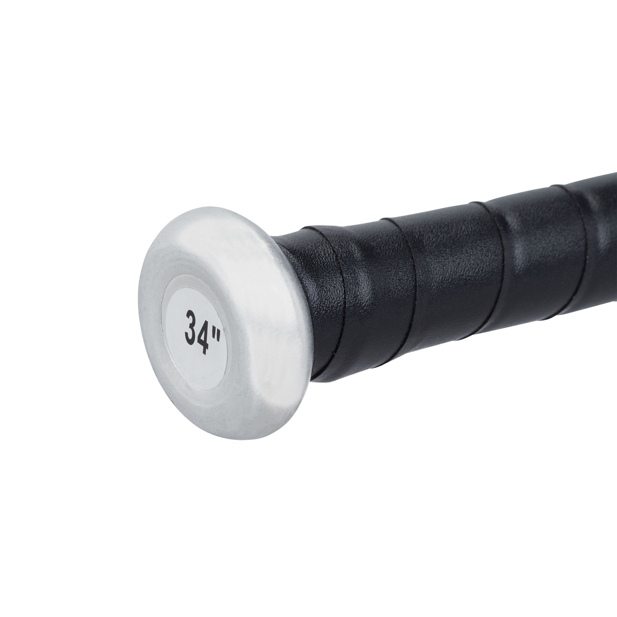 Baseballschläger Aluminium Schwarz-Silber von Relaxdays