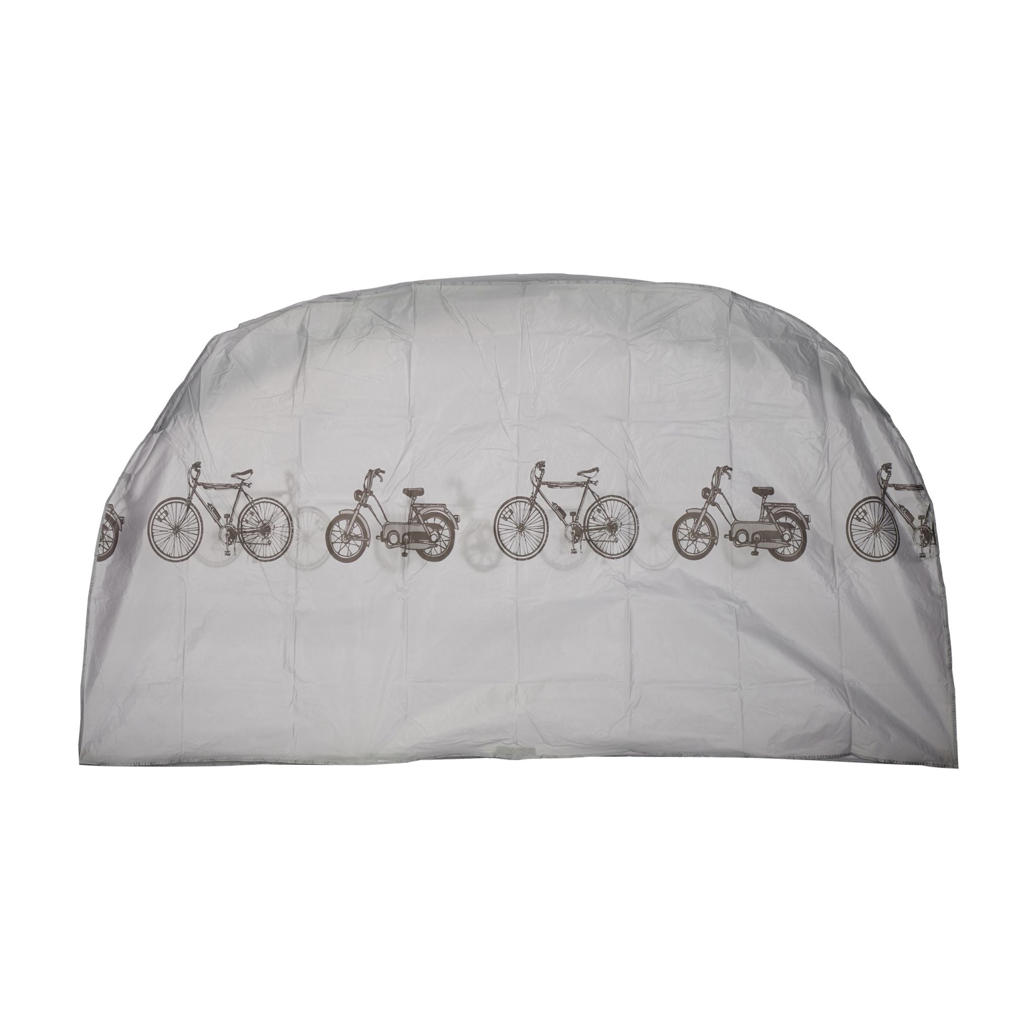 Fahrradgarage Kunststoff Dunkelbraun-Grau von Relaxdays