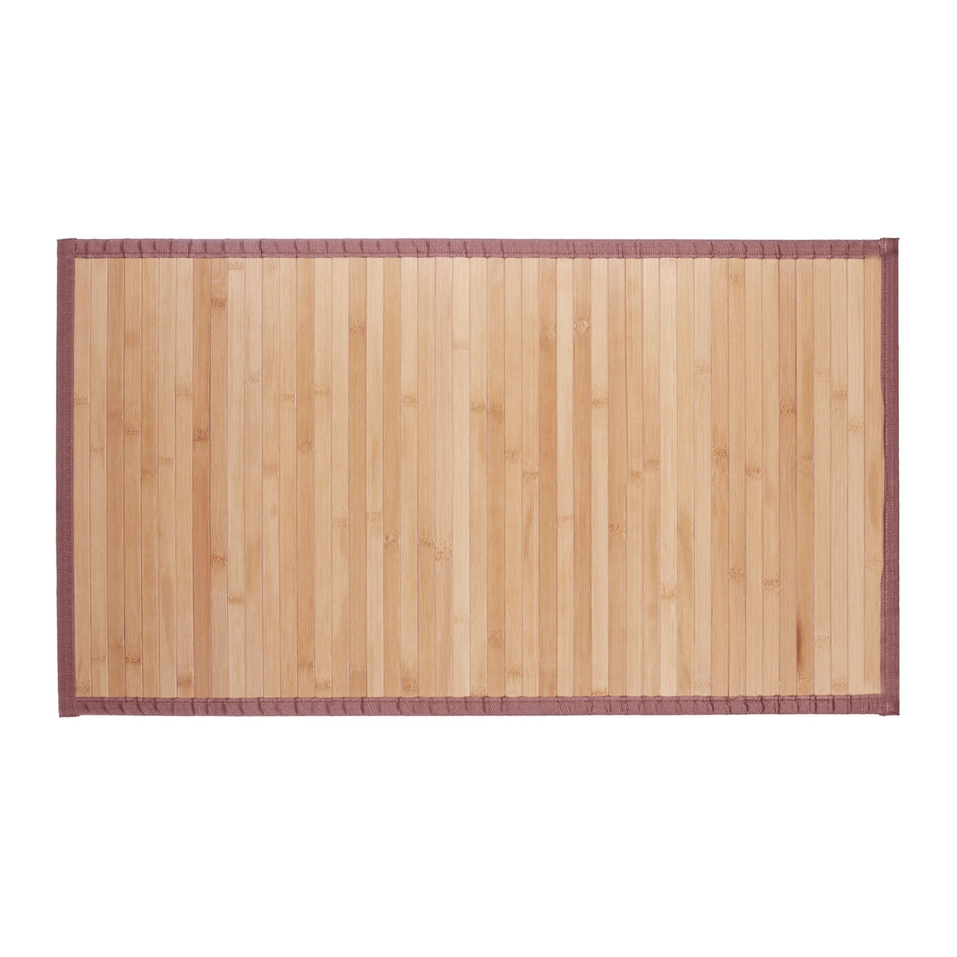 Bambusmatte natur Braun-Hellbraun von Relaxdays