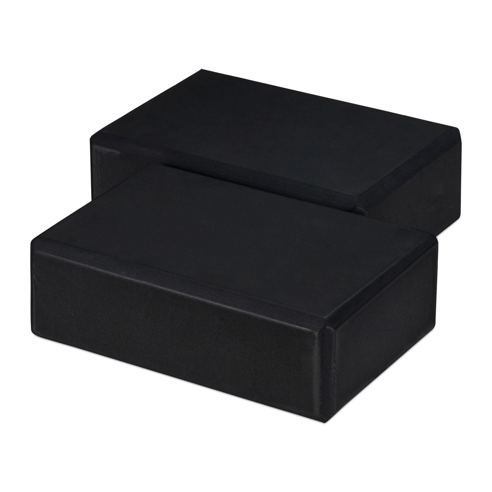 Yogablock 2er-Set Weiss-Schwarz von Relaxdays