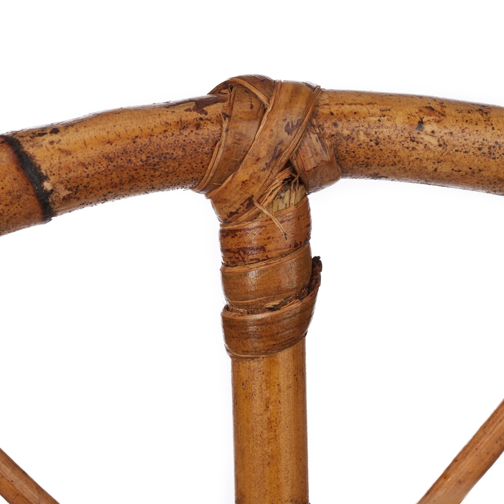 Zeitungsständer Rattan rund Hellbraun