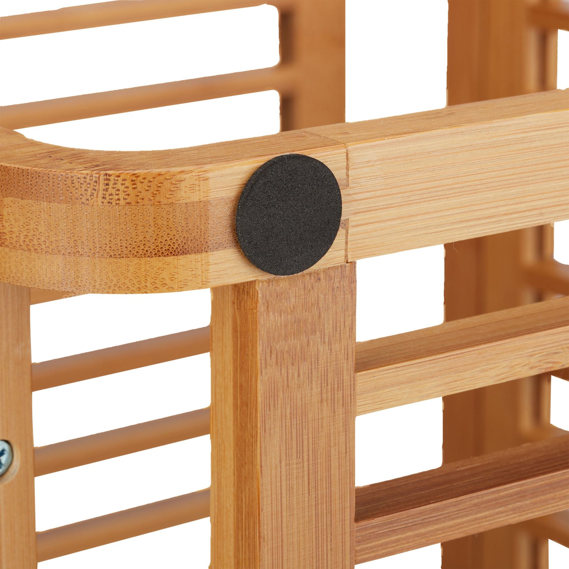 Regal mit Ablagen Bambus Hellbraun von Relaxdays