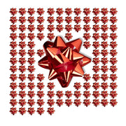 Kleine Geschenkschleifen 100er-Set Rot von Relaxdays