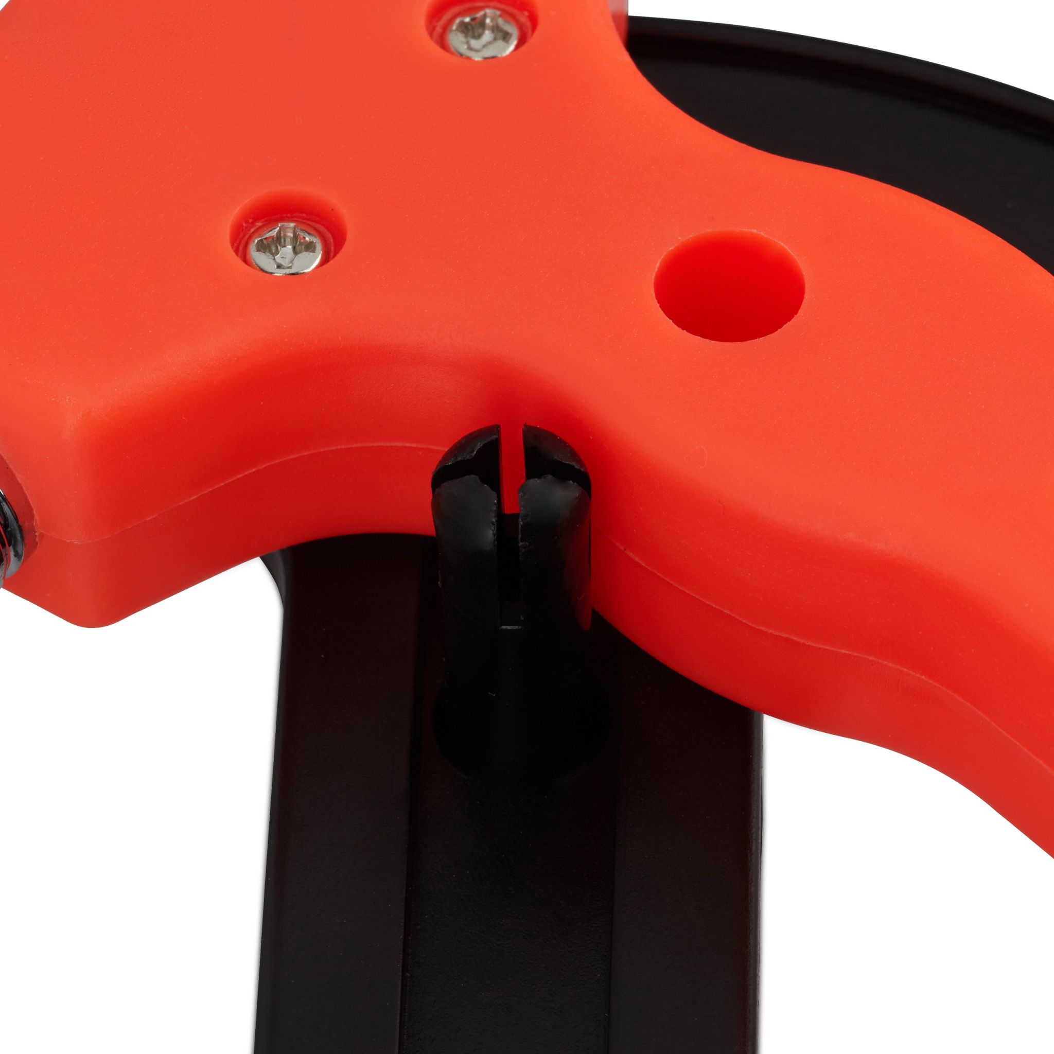 Notfallhammer Auto mit Gurtschneider Orange-Schwarz-Silber