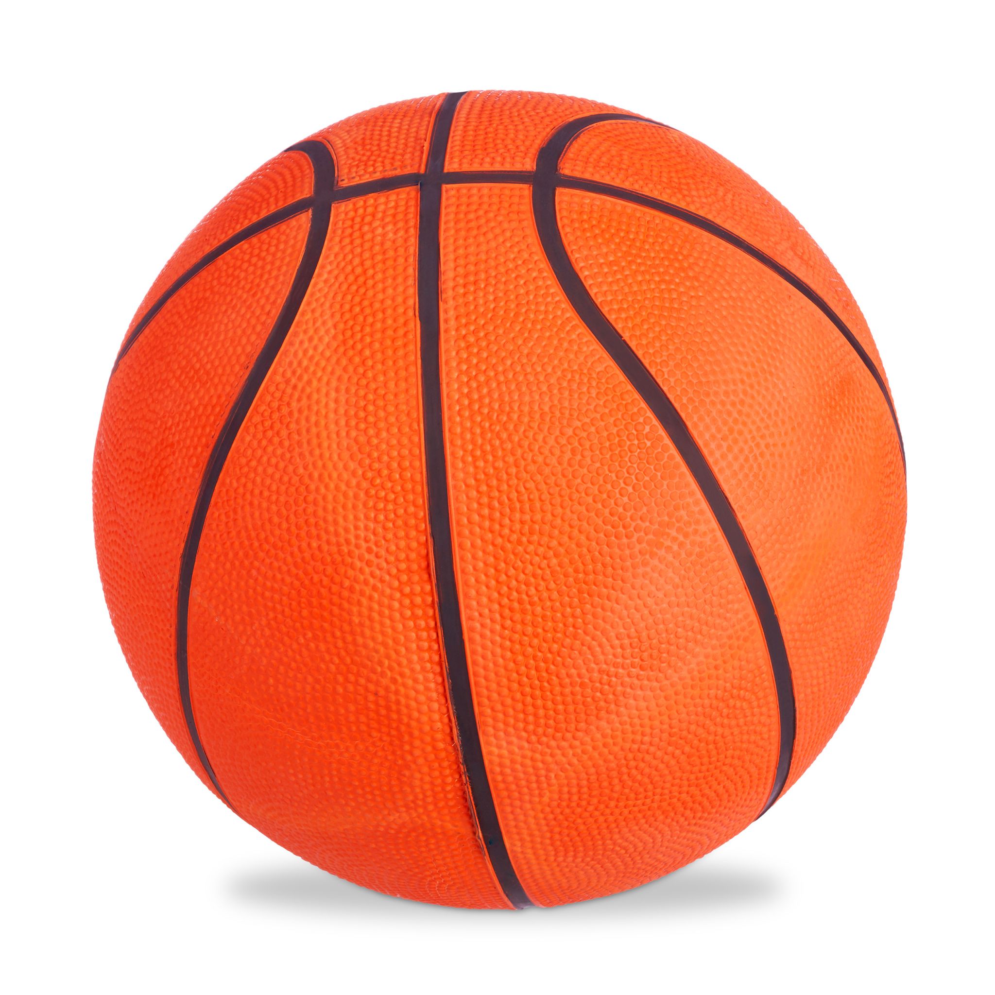 Basketball Grösse 7 Orange-Schwarz von Relaxdays