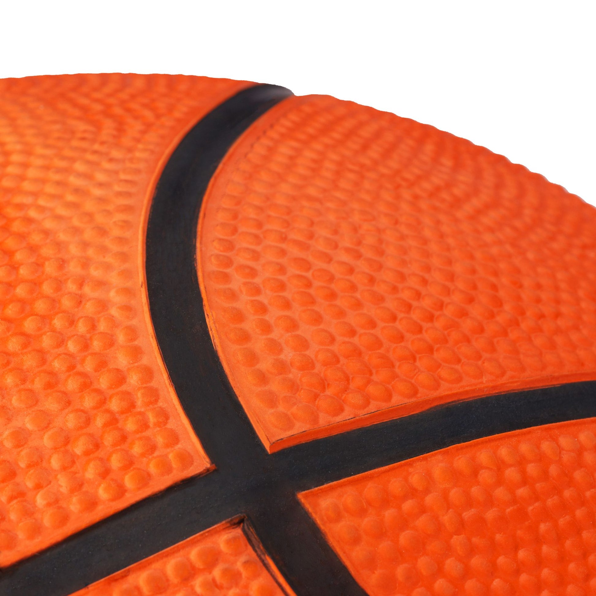 Basketball Grösse 7 Orange-Schwarz von Relaxdays
