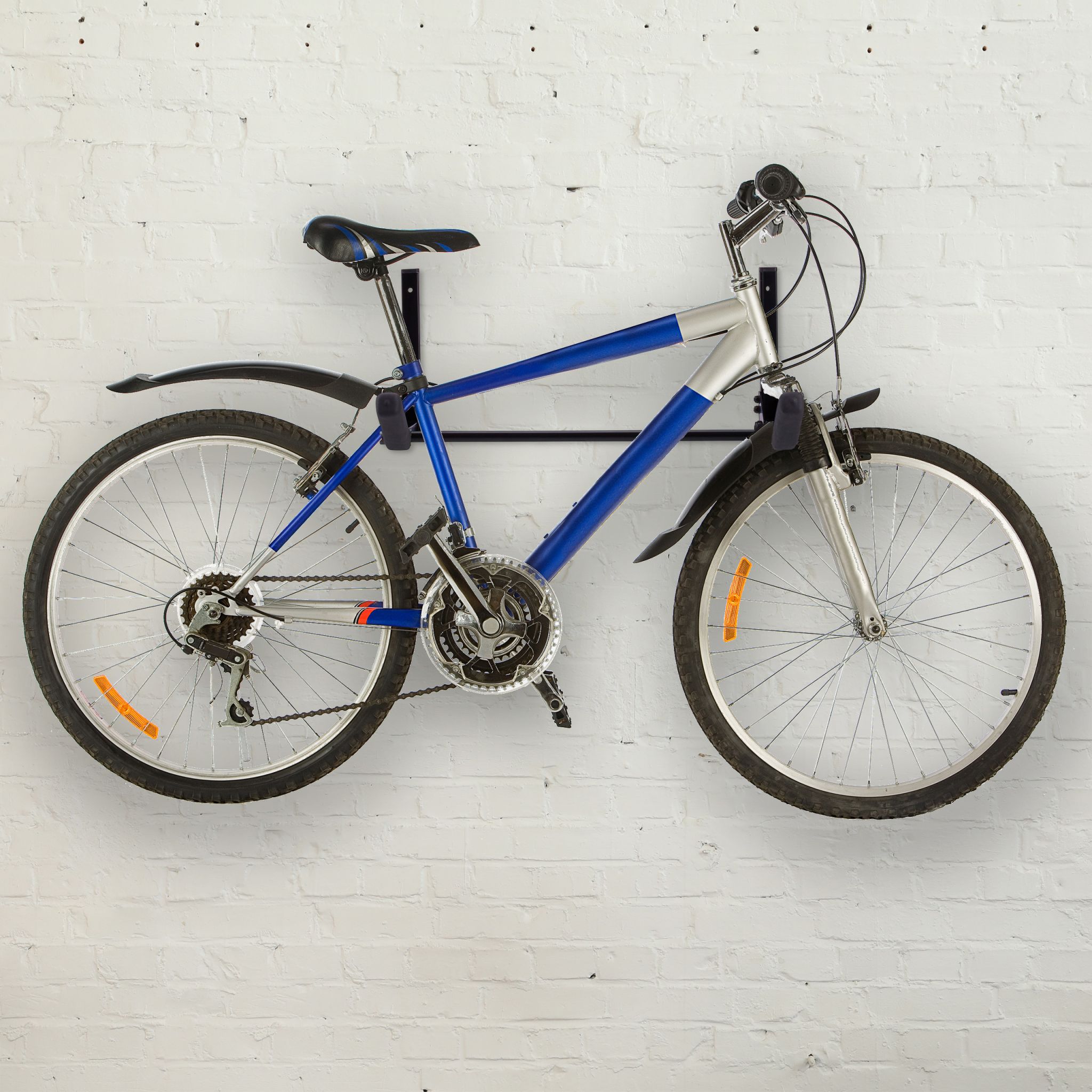 Fahrrad Wandhalterung Schwarz von Relaxdays