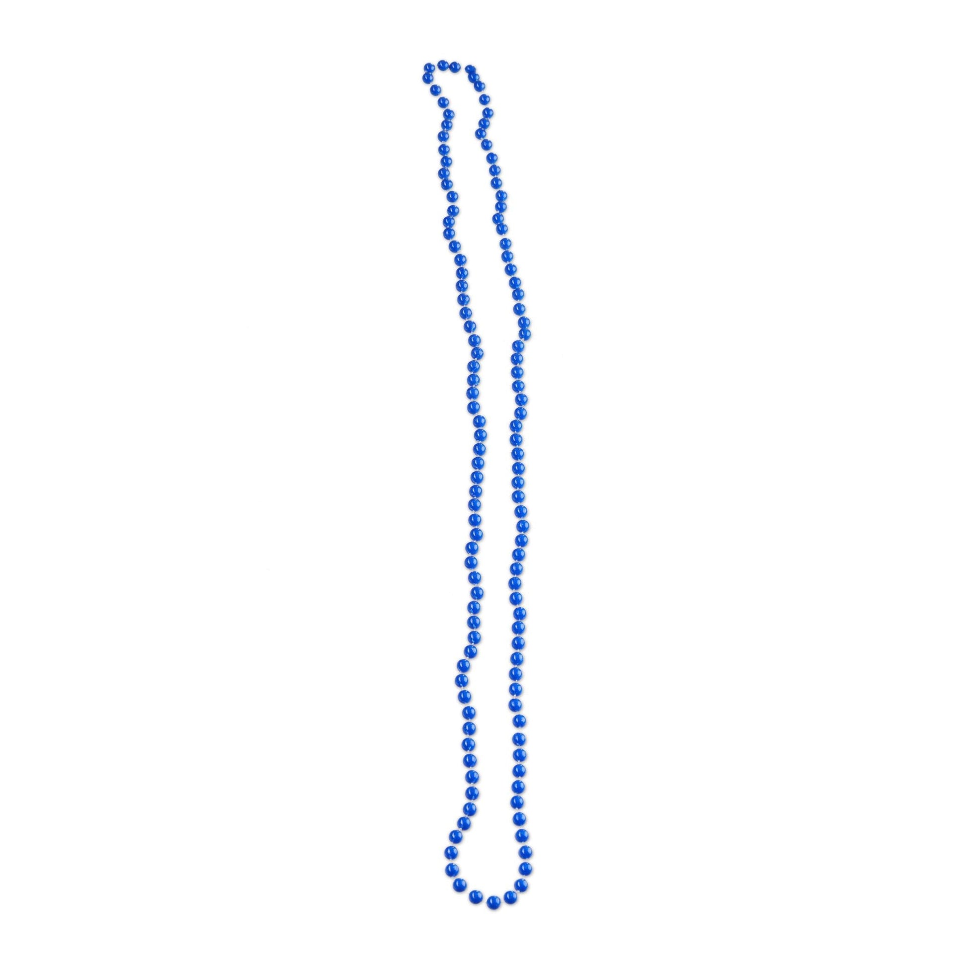 Perlenkette Neon 12er-Set Blau-Gelb-Rot von Relaxdays