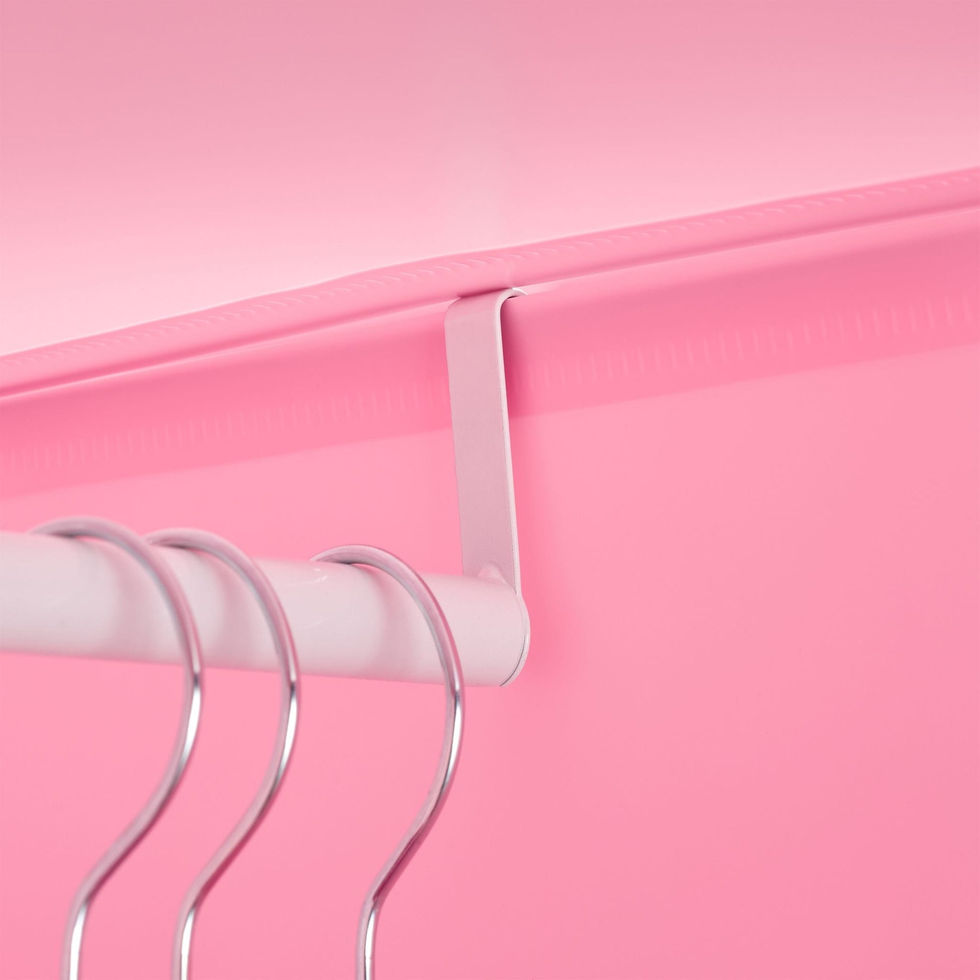 Steckregal Kinderzimmer mit Motiv Orange-Pink-Rosa von Relaxdays