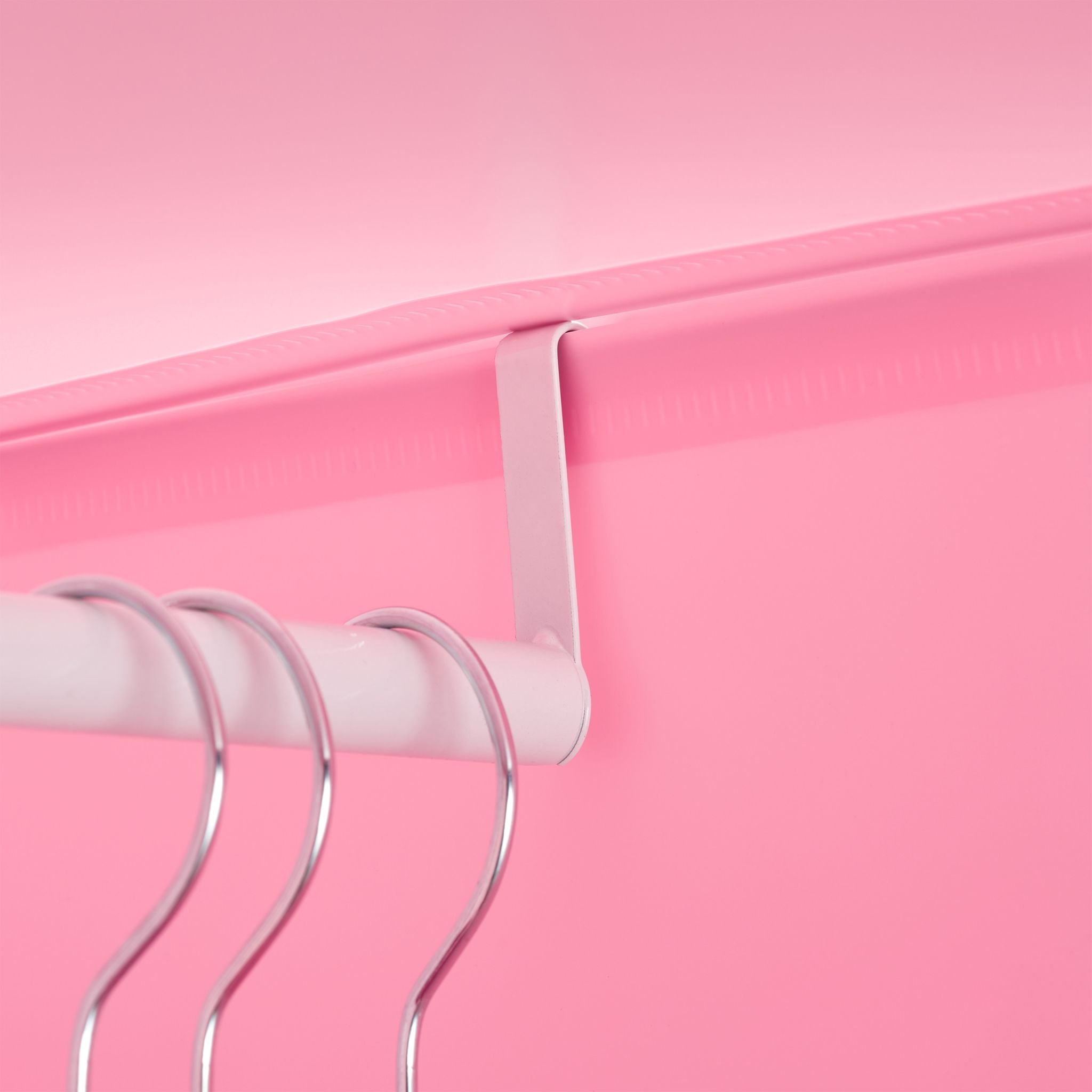 Steckregal Kinderzimmer mit Motiv Orange-Pink-Rosa von Relaxdays
