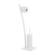 WC-Garnitur Weiss von Relaxdays