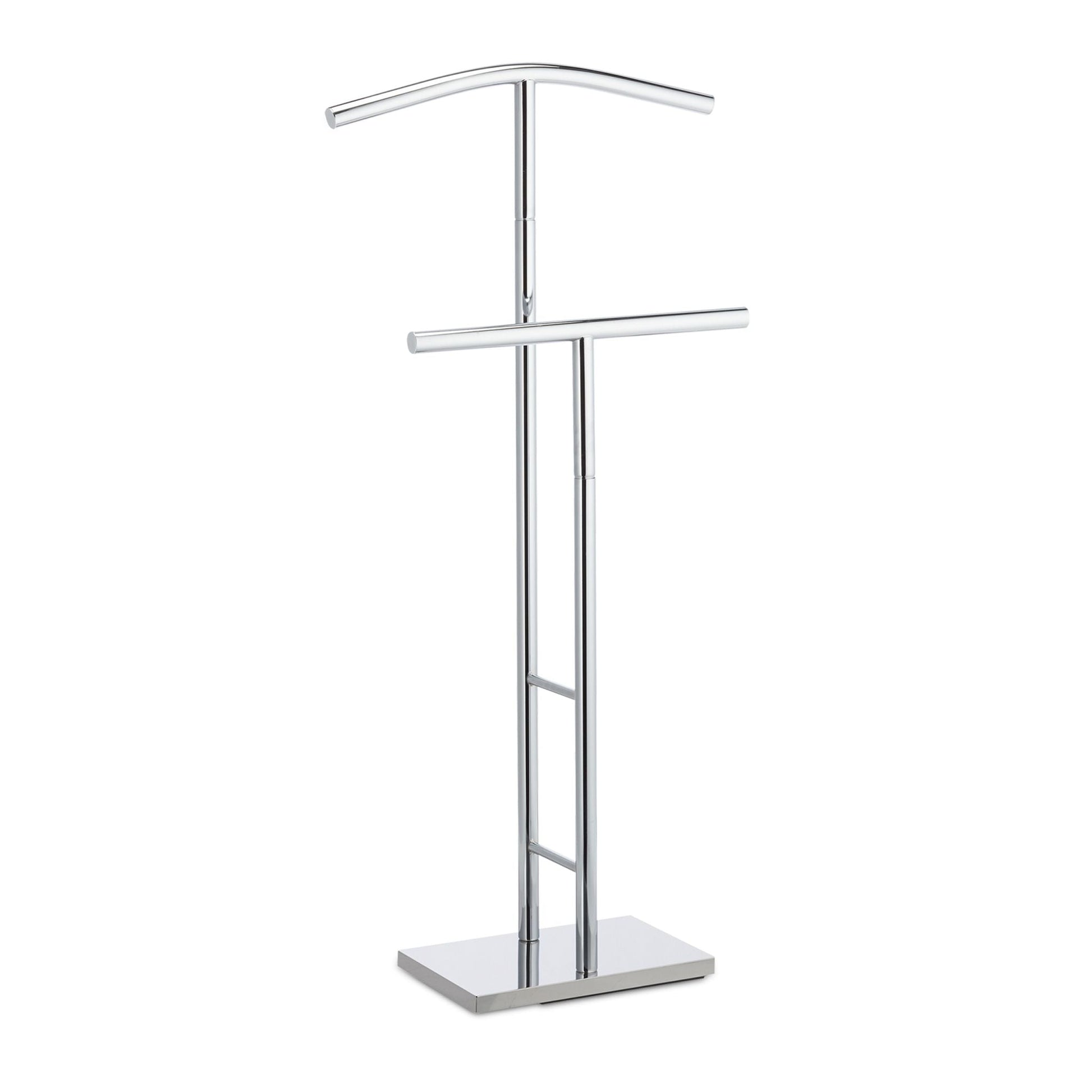Herrendiener Chrom Silber von Relaxdays