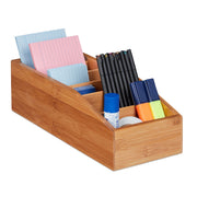 Aufbewahrungsbox Bambus Hellbraun von Relaxdays