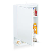 Badspiegelschrank mit Steckdose Weiss von Relaxdays