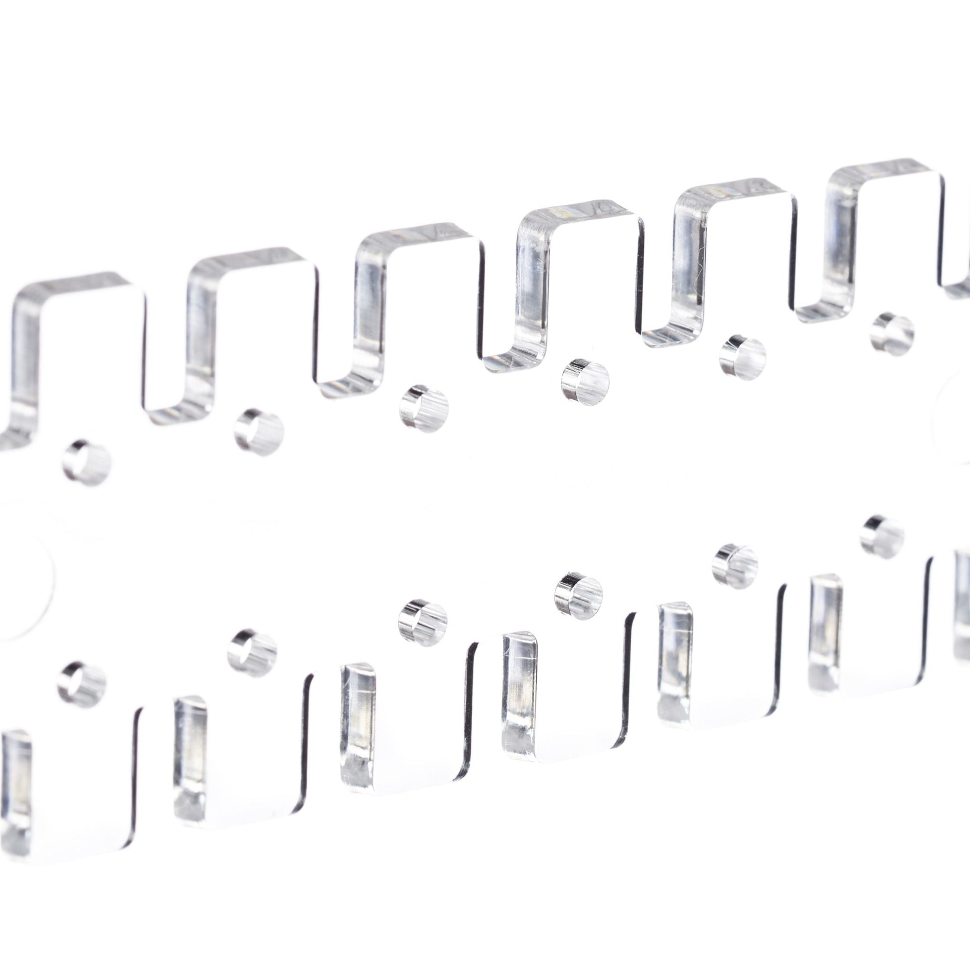 Schmuckhalter Acryl Transparent von Relaxdays