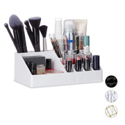 Kosmetikorganizer Acryl Weiss von Relaxdays