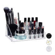 Kosmetikorganizer Acryl Transparent von Relaxdays