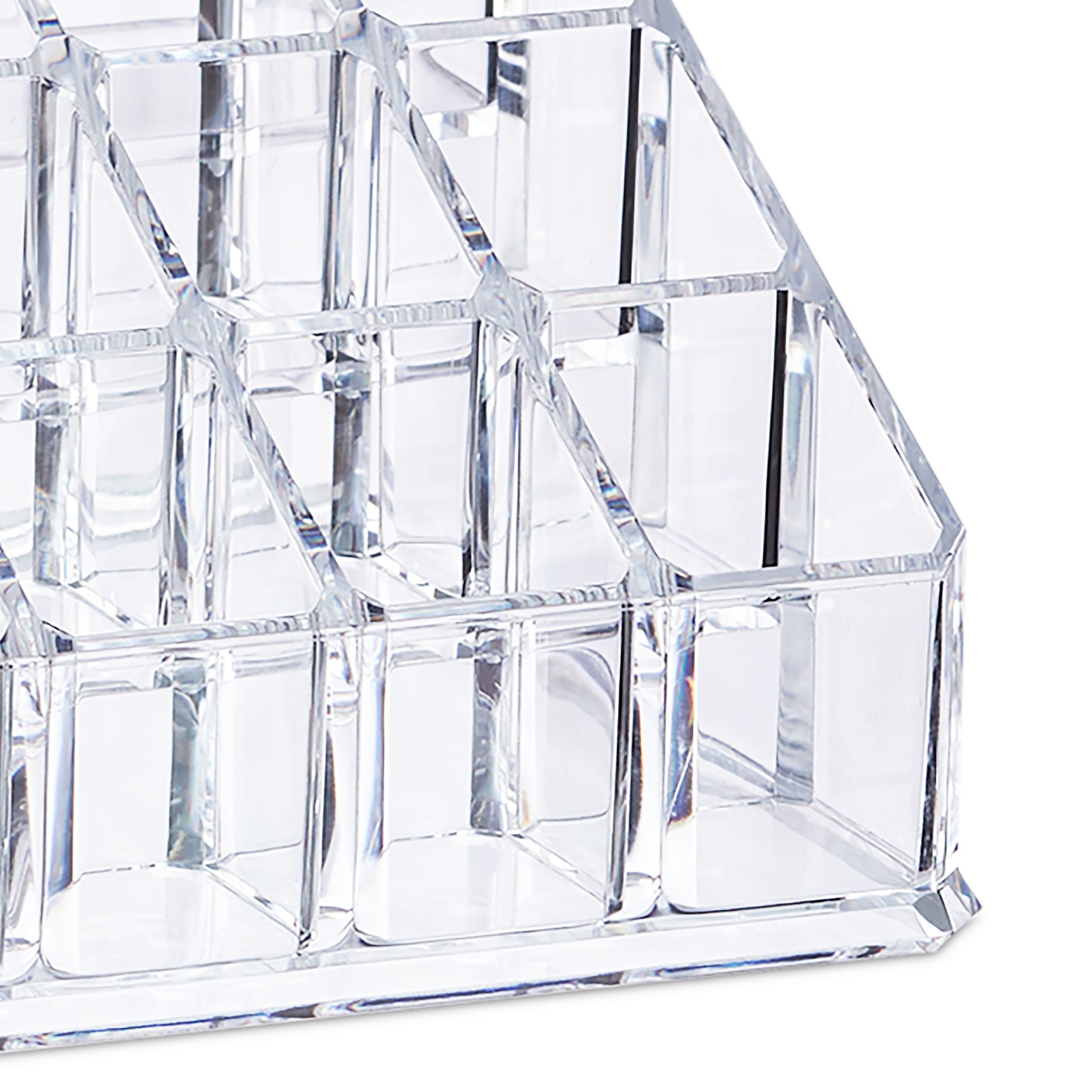 Kosmetikorganizer Acryl Transparent von Relaxdays