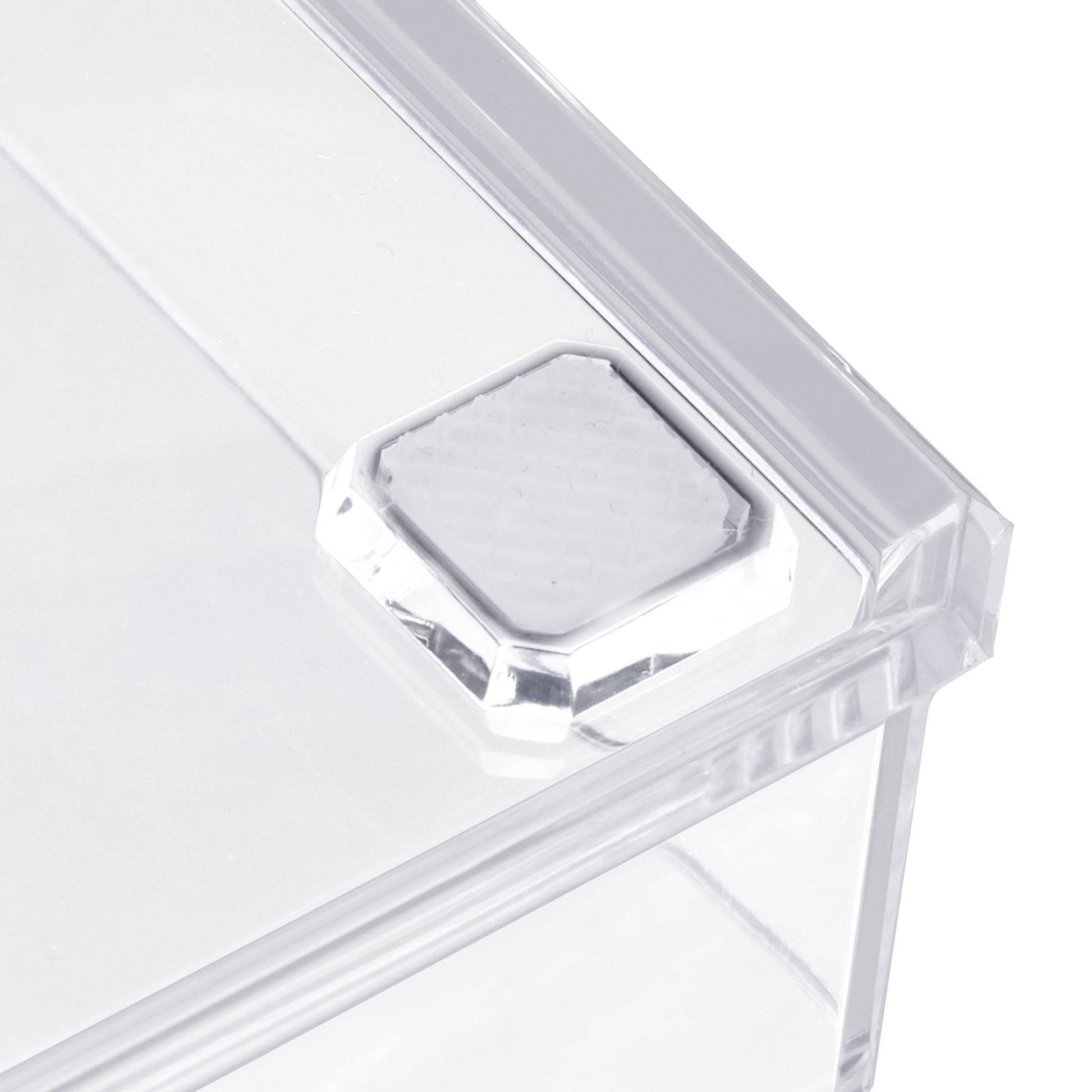 Make-Up Organizer mit 3 Schubladen Transparent von Relaxdays
