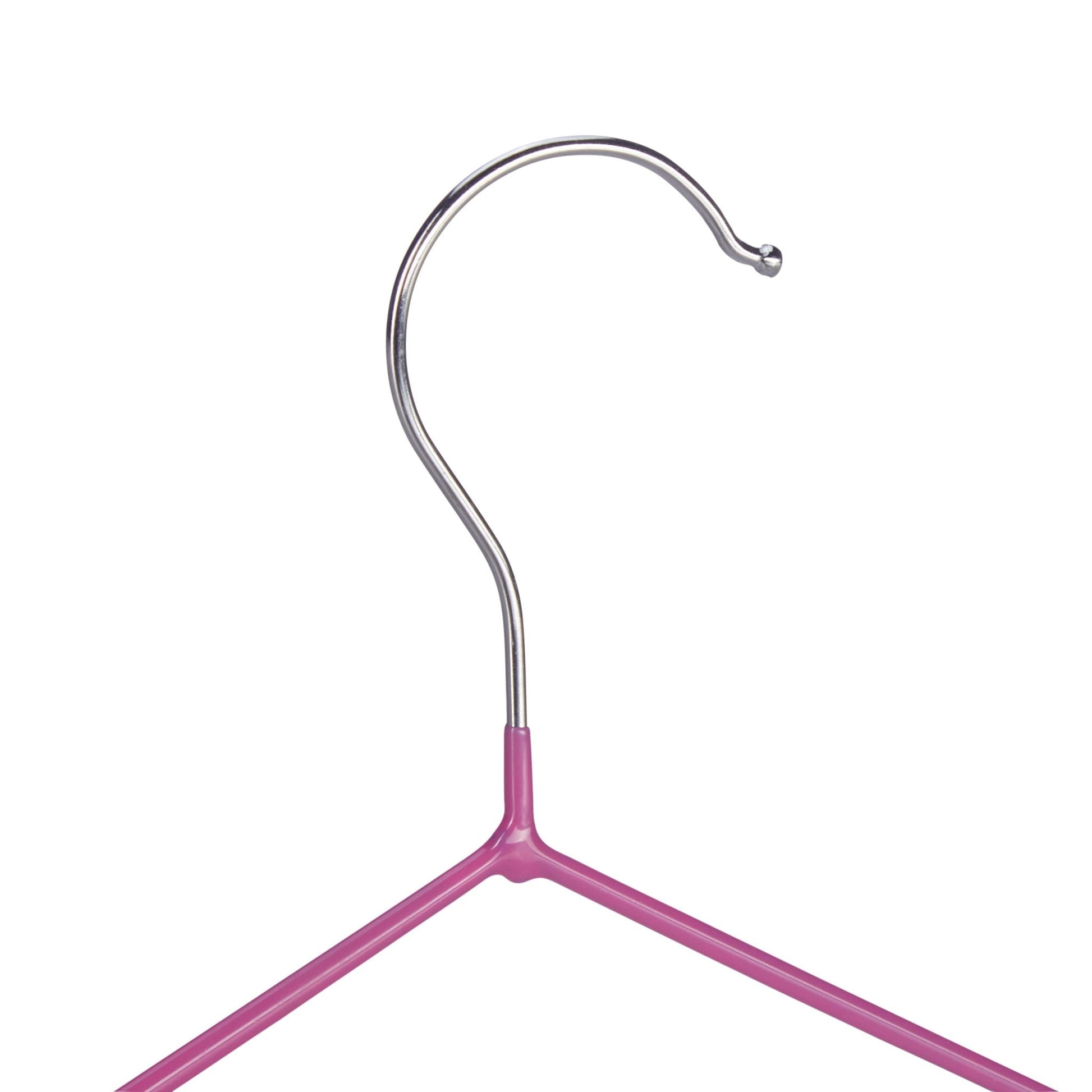 Kinderkleiderbügel 20er-Set Pink-Silber von Relaxdays