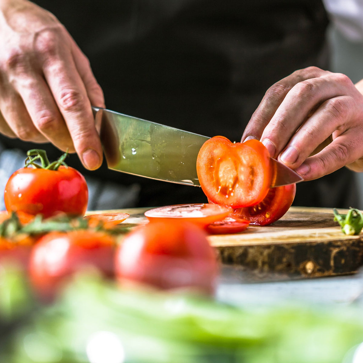 Salatschüssel mit Besteck Silber von Relaxdays