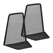 Buchstützen 2er-Set Schwarz