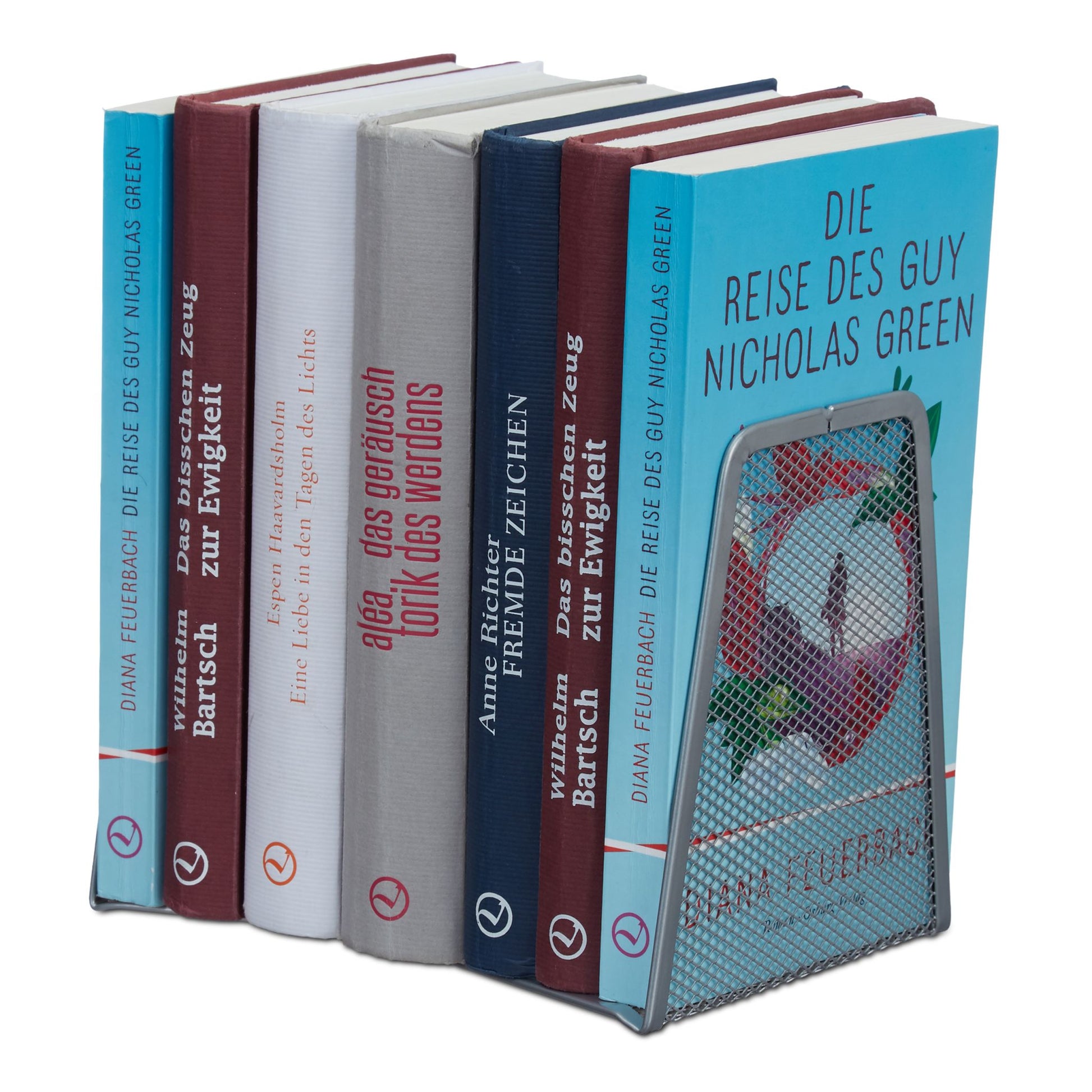 Buchstützen 2er-Set Silber von guteszeug.ch