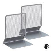 Buchstütze gross 2er-Set Silber