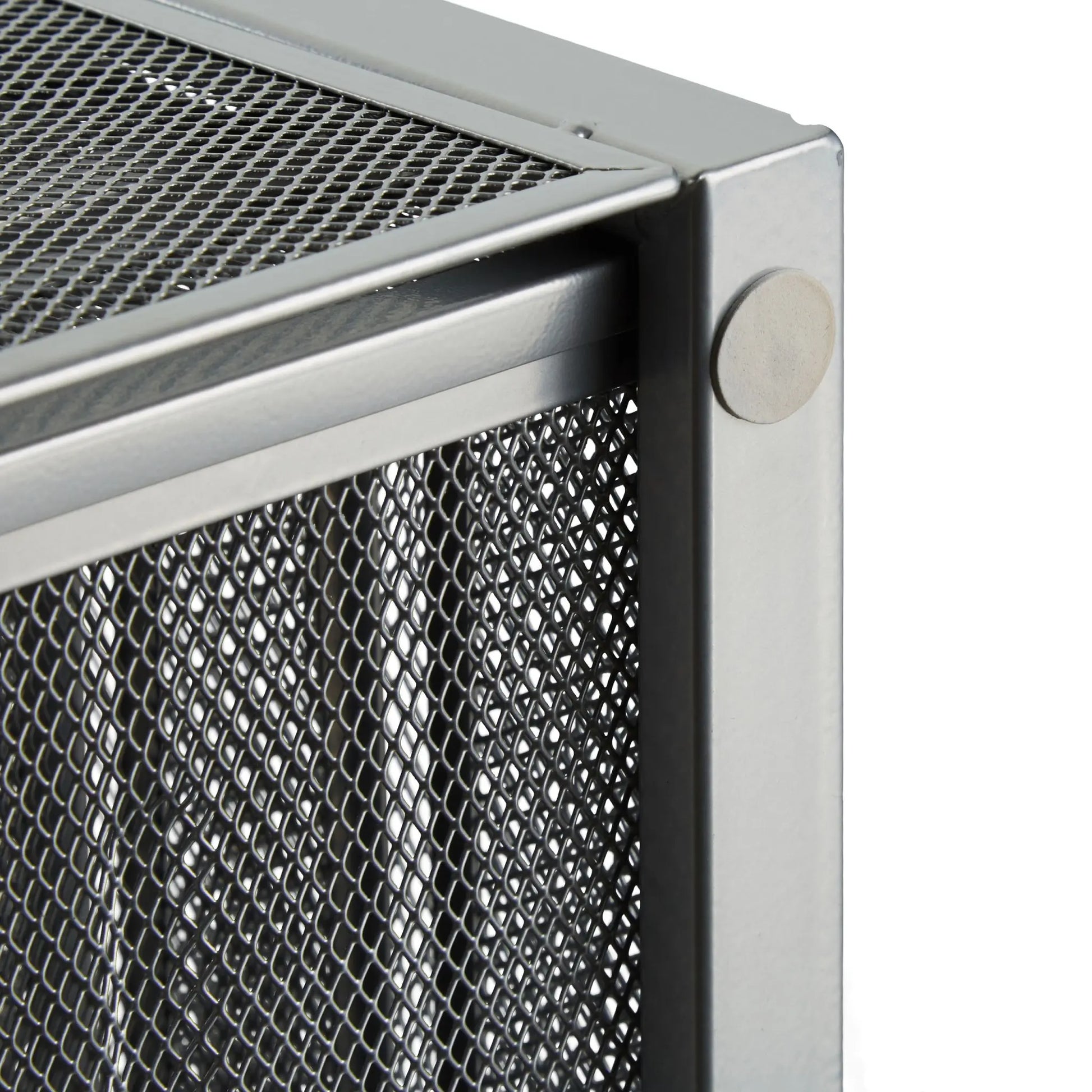 Schubladenbox A4 mit 5 Fächern Silber von Relaxdays