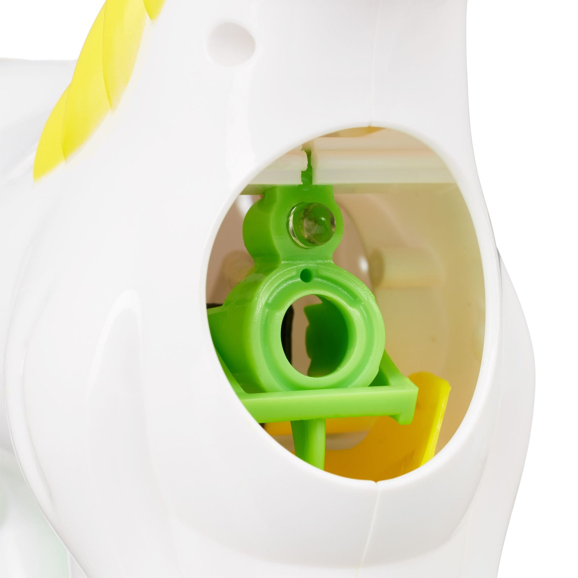 Einhorn Seifenblasenpistole Weiss-Gelb-Grün von Relaxdays