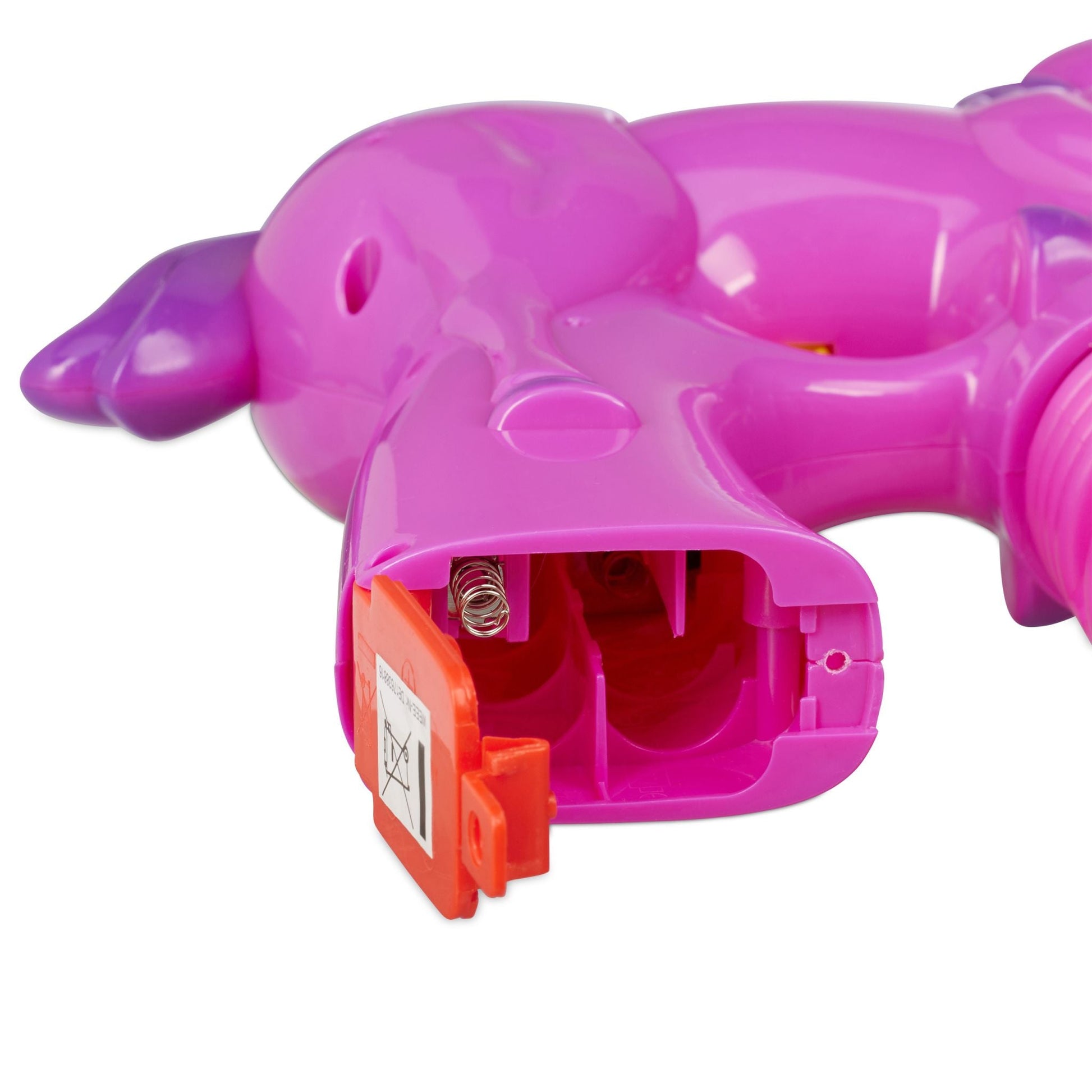 Einhorn Seifenblasenpistole Gelb-Lila-Pink von Relaxdays