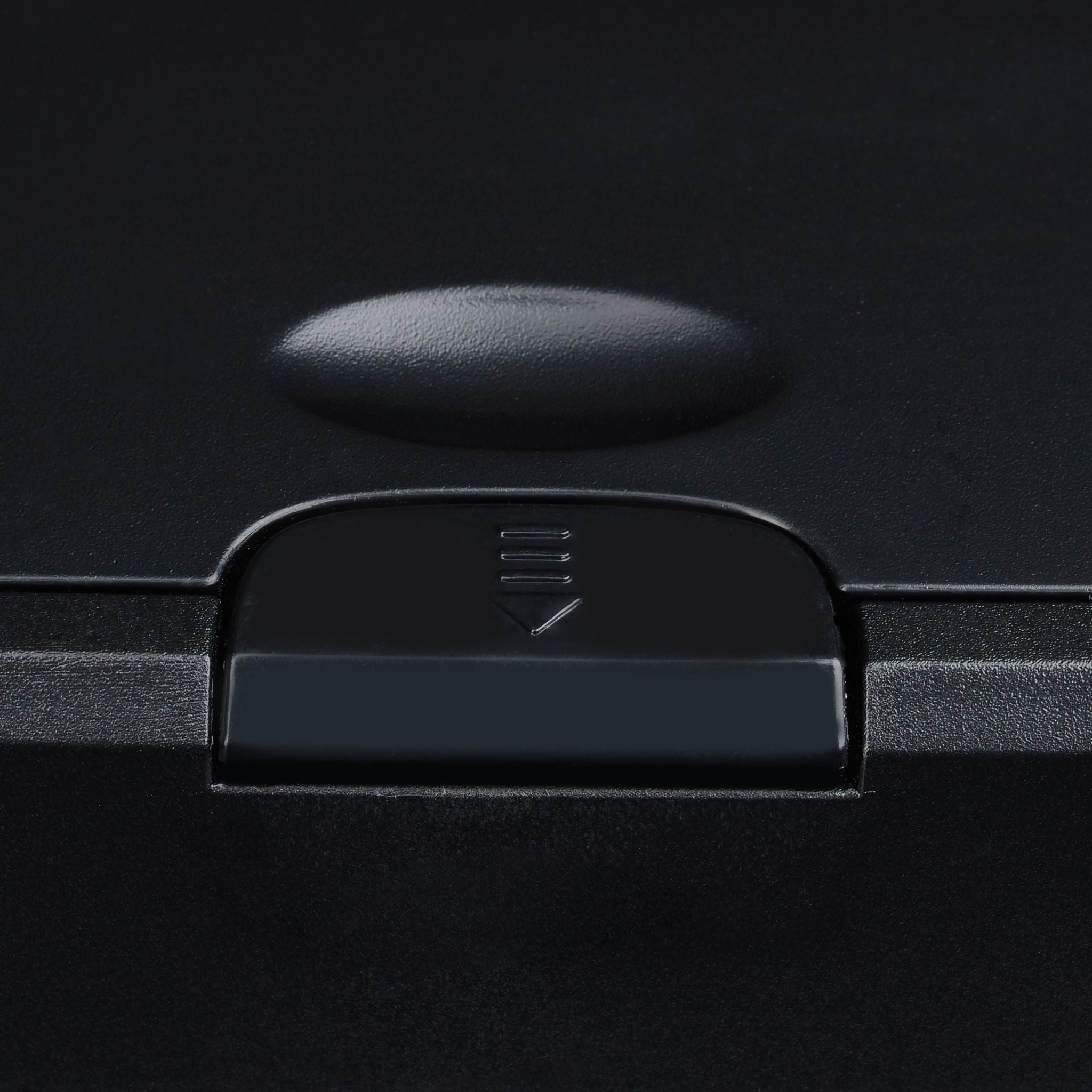 Kosmetikeimer Edelstahl Schwarz-Silber von Relaxdays