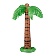 Aufblasbare Palme XL Braun-Grün-Schwarz von Relaxdays