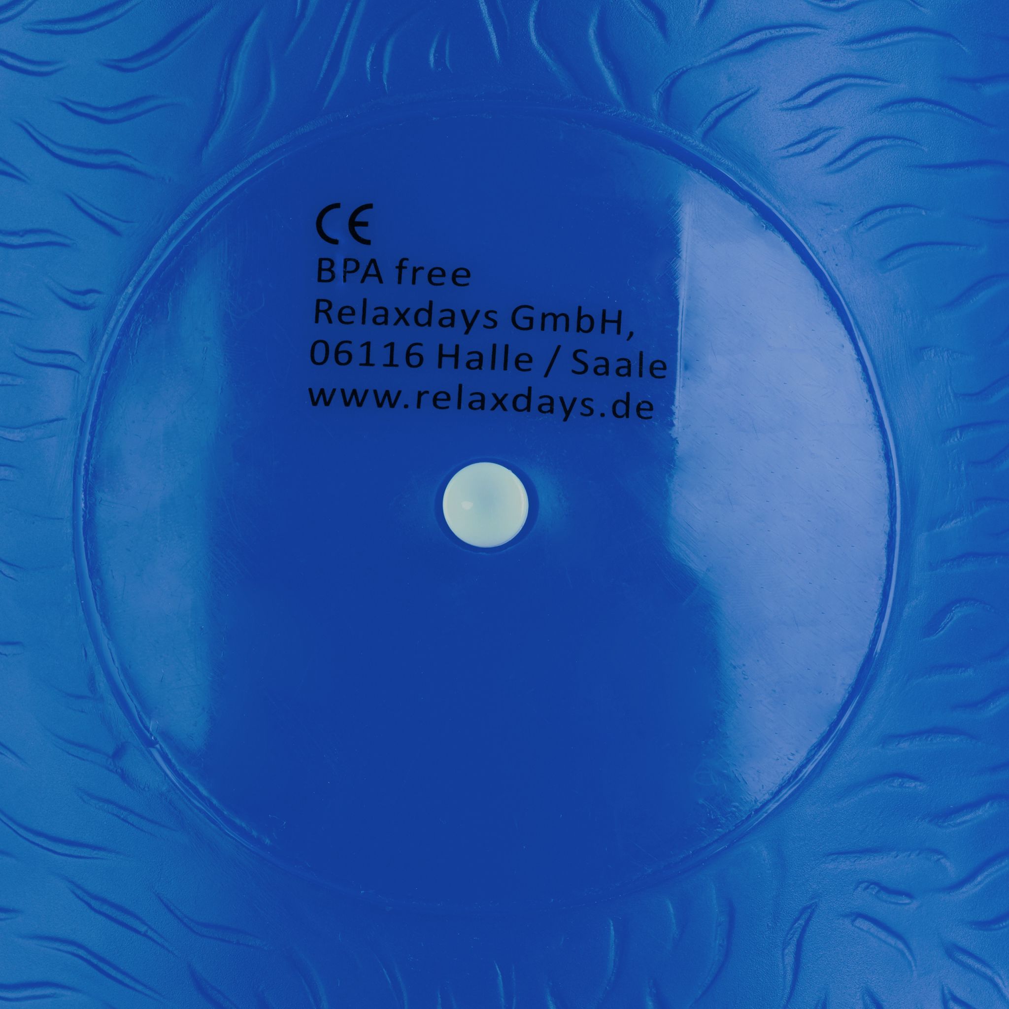 Hüpftier Hund Weiss-Blau-Schwarz von Relaxdays