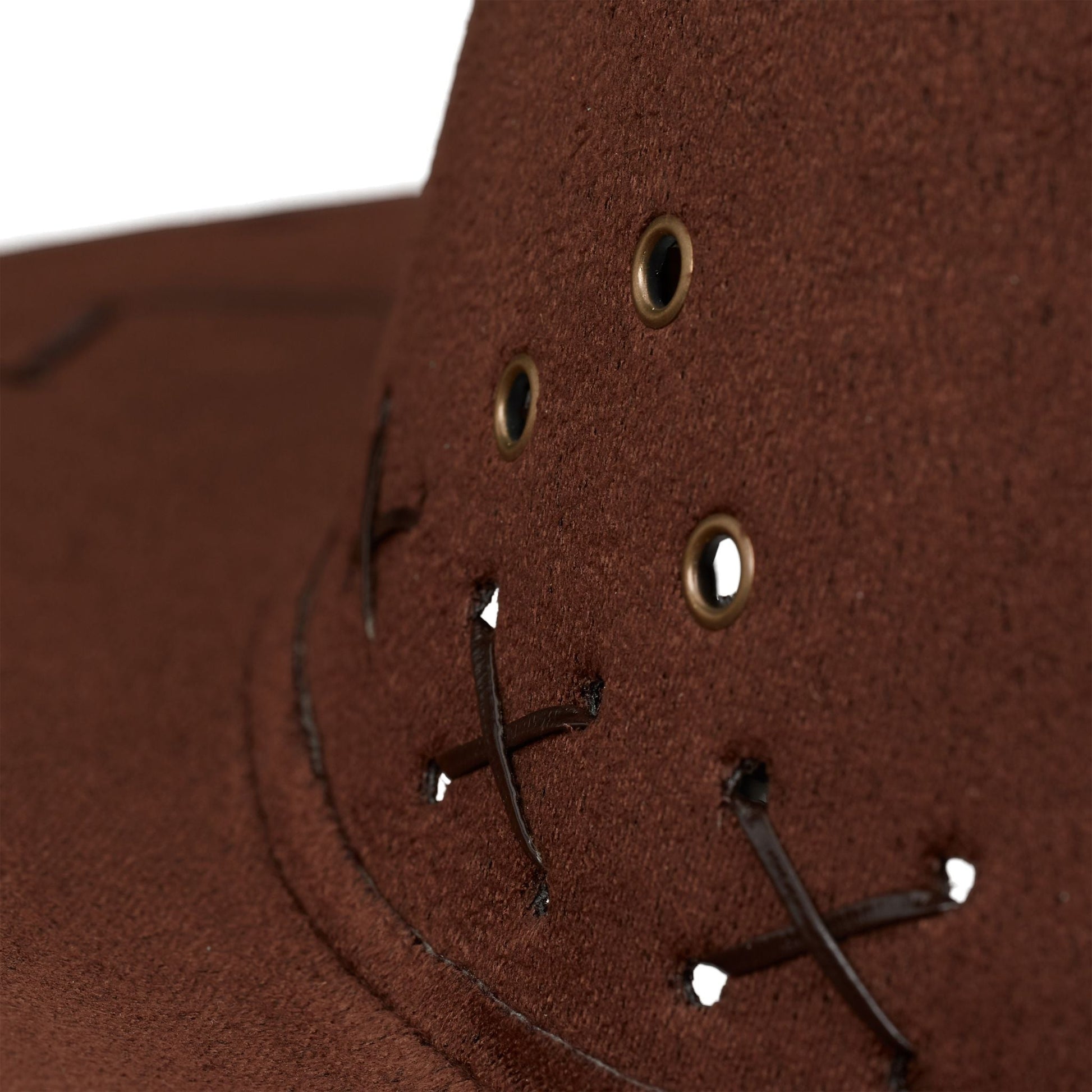 Cowboyhut Braun-Schwarz von Relaxdays