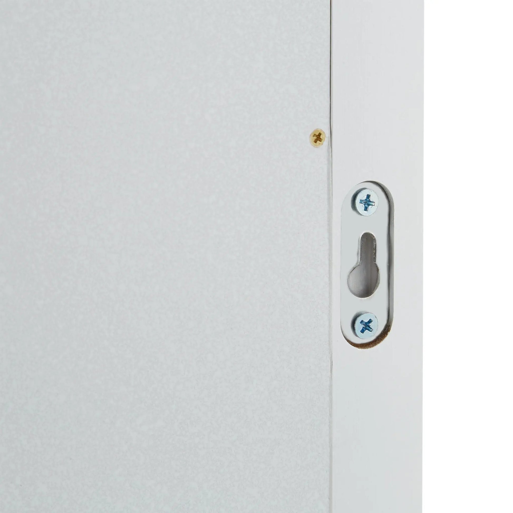 Wandspiegel Bambus in Weiss Weiss-Silber von Relaxdays