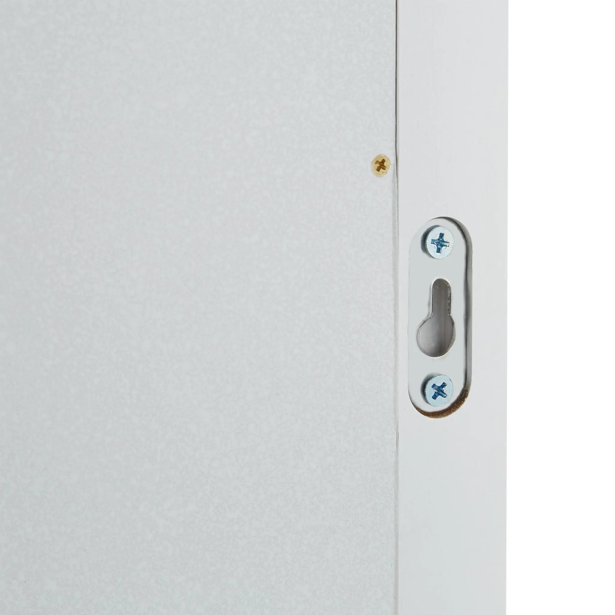 Wandspiegel Bambus in Weiss Weiss-Silber von Relaxdays