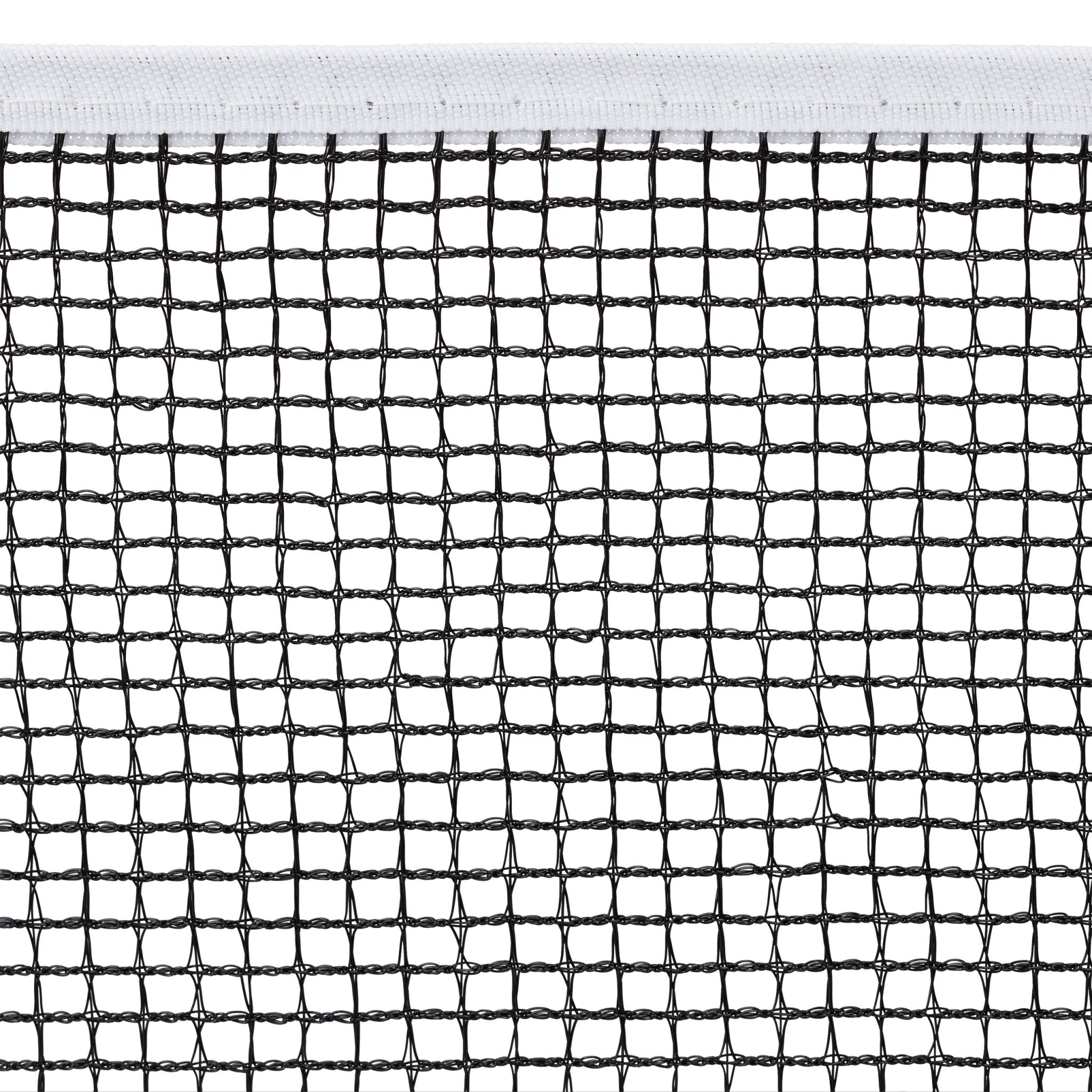 Tischtennisnetz ziehbar Weiss-Rot-Schwarz von Relaxdays