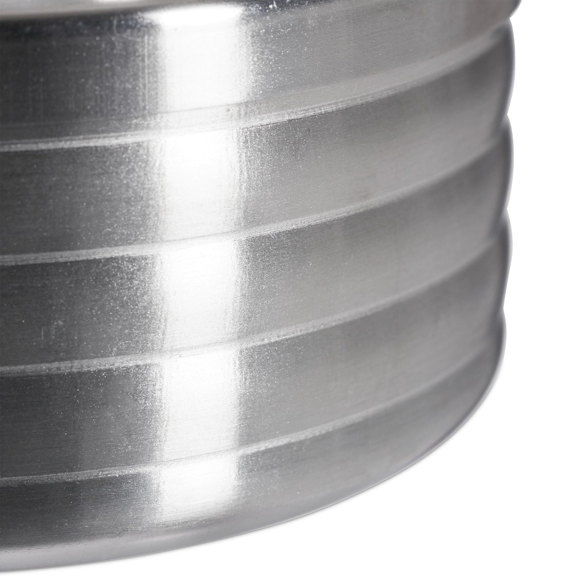 Windaschenbecher mit Deckel Silber von Relaxdays