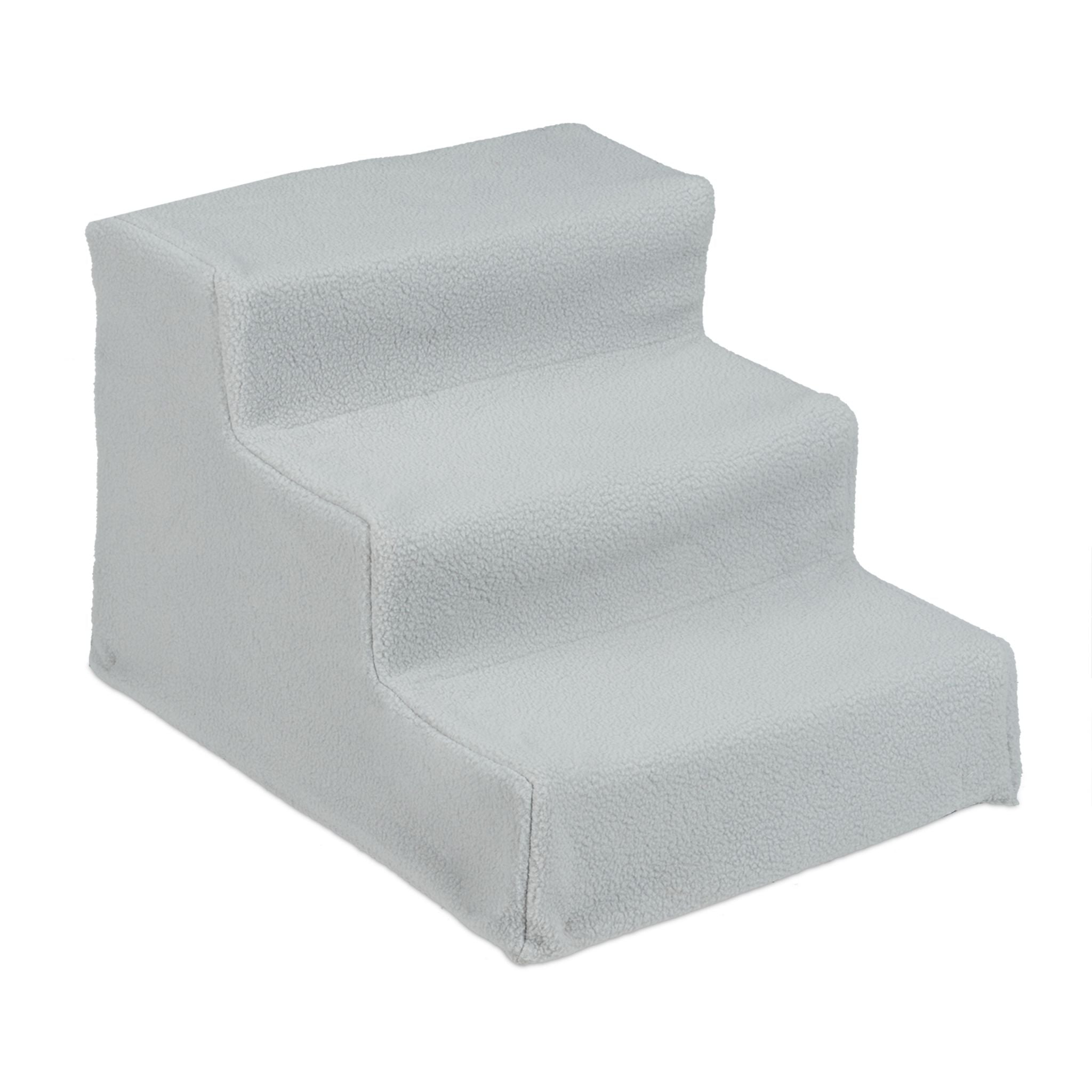 Hundetreppe 3 Stufen Grau von Relaxdays